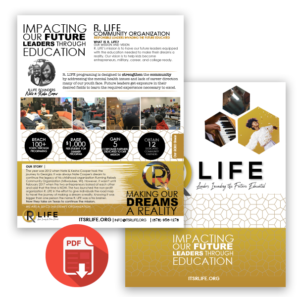 Click to download the R Life One Pager